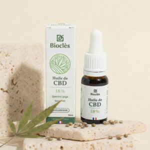 Huile buccale CBD 18%