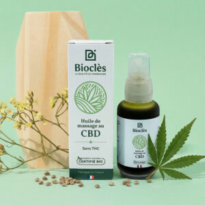 Huile de massage au CBD & Gaulthérie